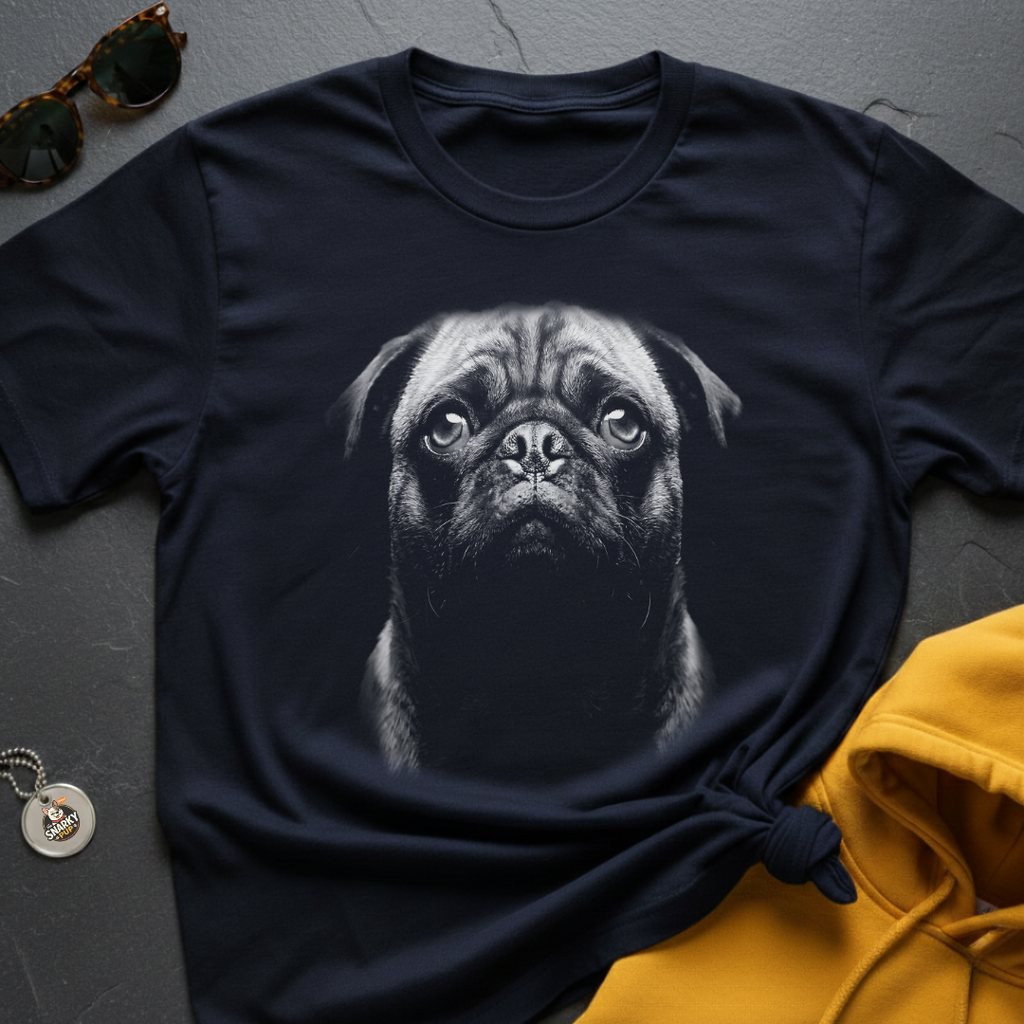 Pug Portrait T-Shirt