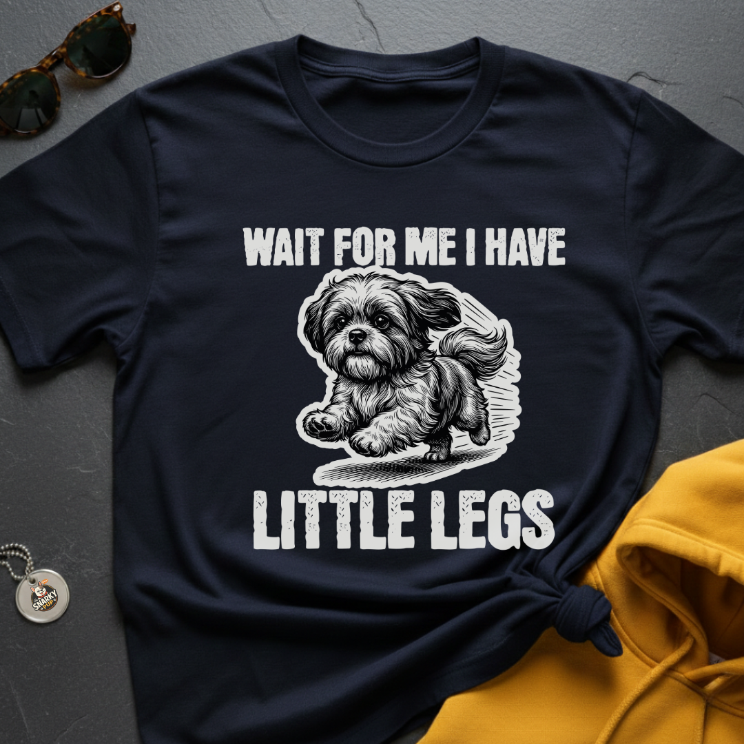 Little Legs Shih Tzu T-Shirt