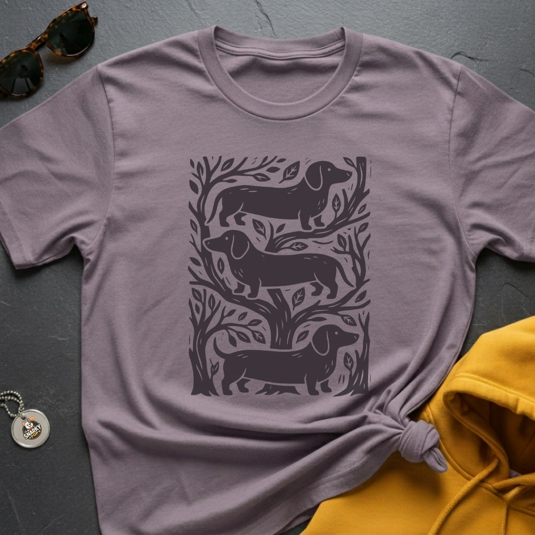 Doxie Lino Woodland T-Shirt