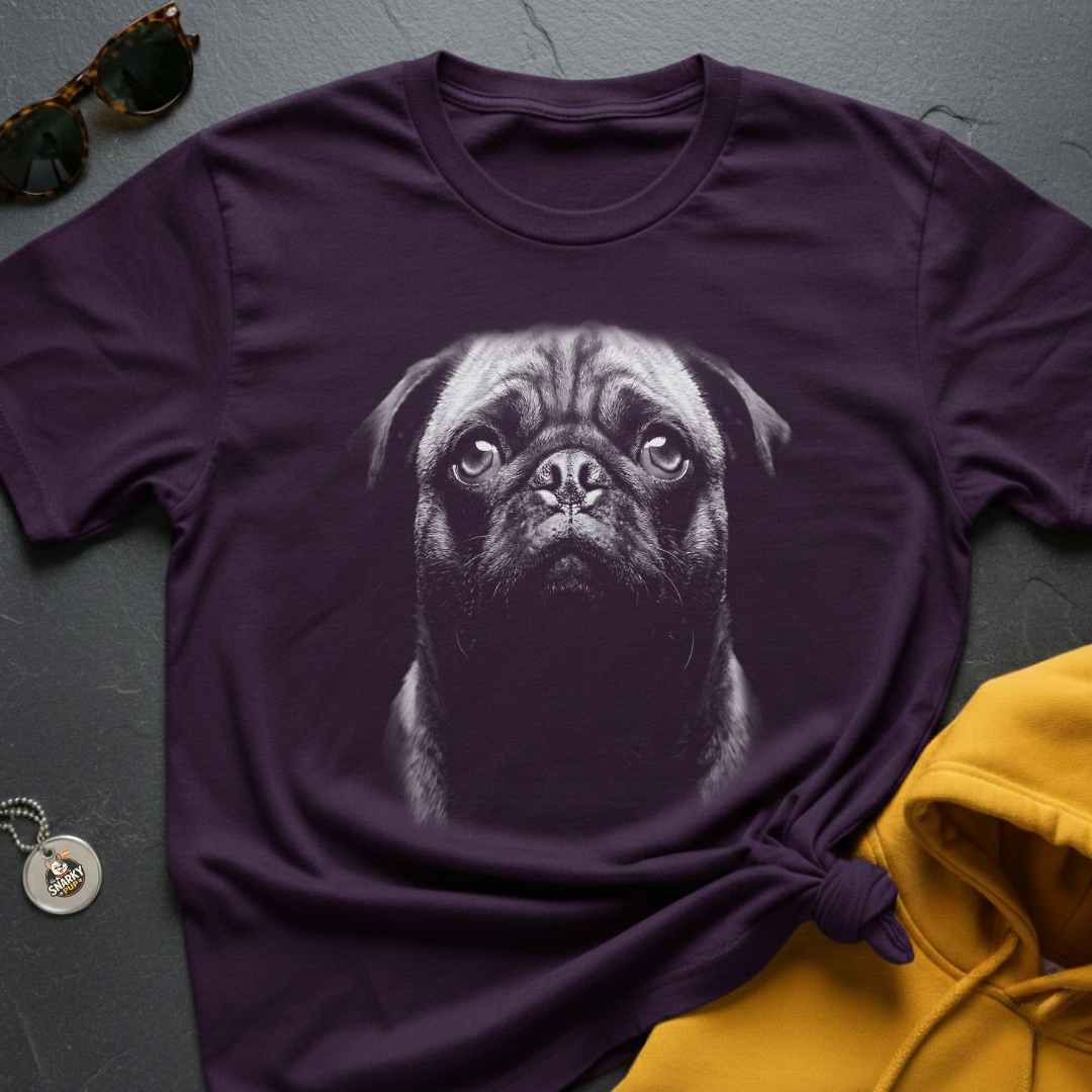 Pug Portrait T-Shirt