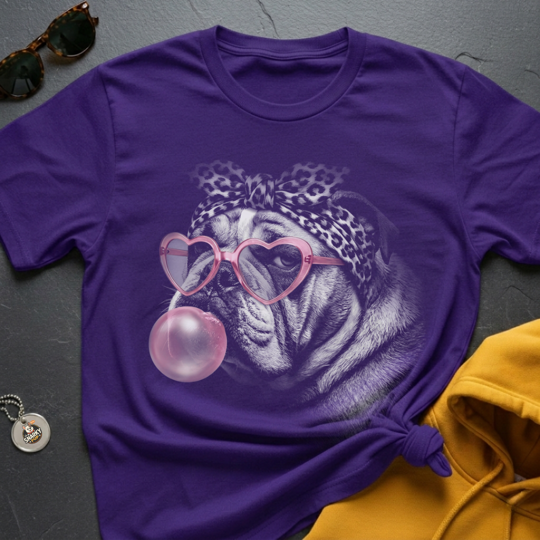 Bulldog Bubble Sass T-Shirt