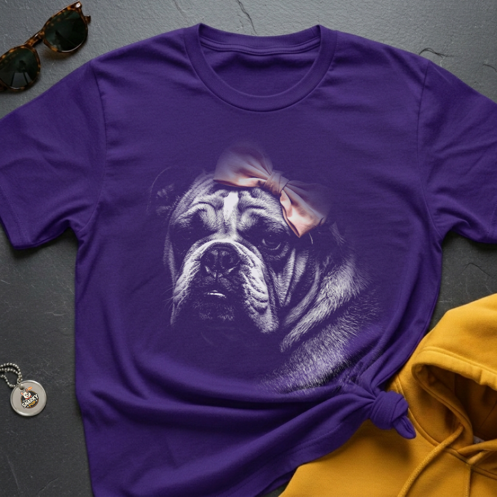 Bulldog Mini Bow T-Shirt