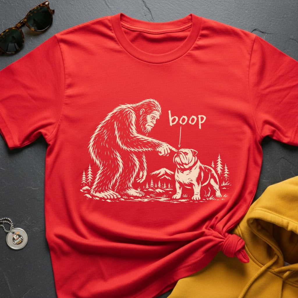 Bigfoot Bulldog Boop T-Shirt