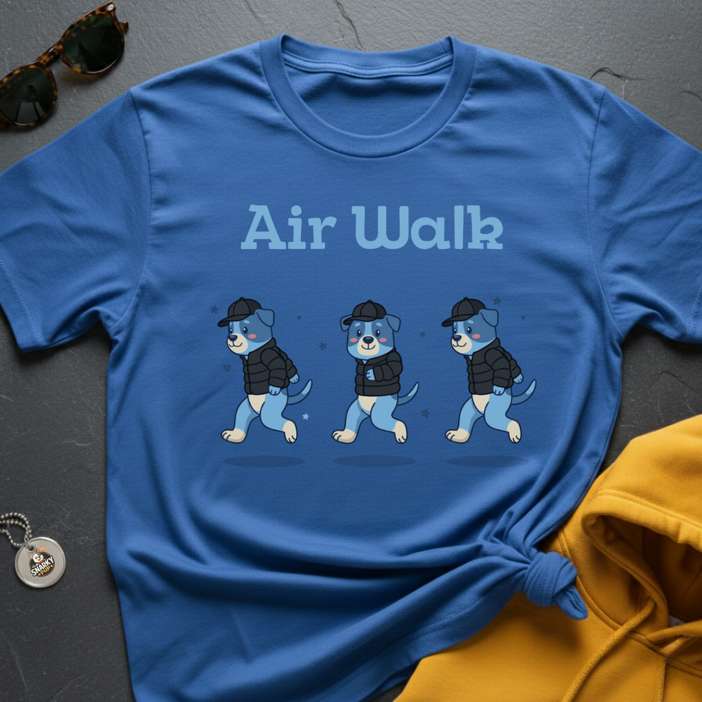 Air Walk Blue T-Shirt
