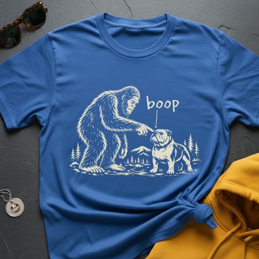 Bigfoot Bulldog Boop T-Shirt