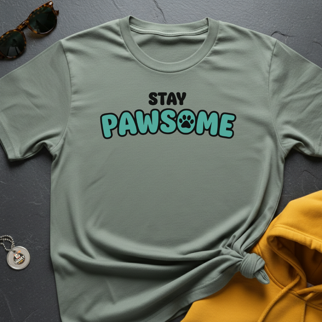 Stay Pawsome T-Shirt