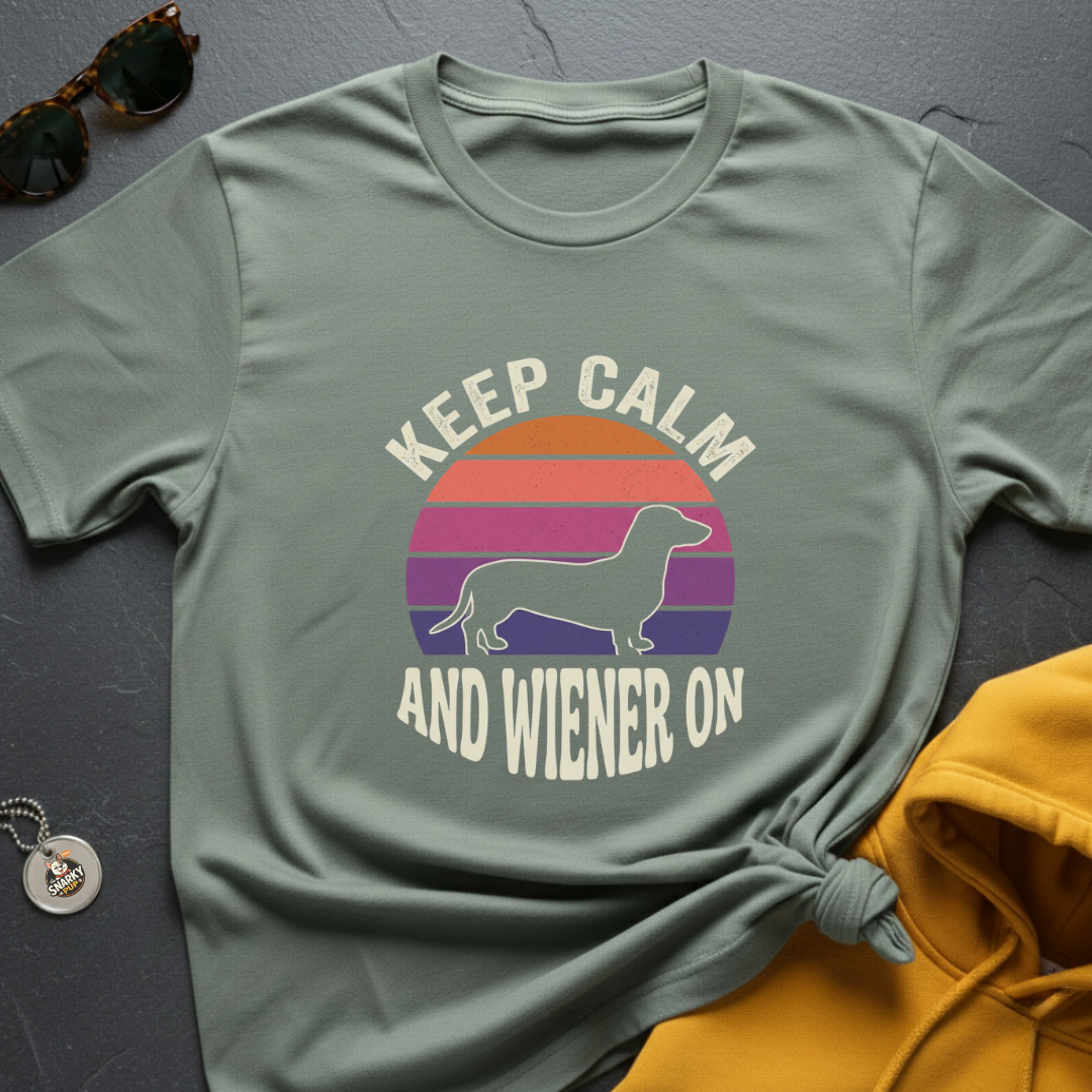 Wiener On T-Shirt