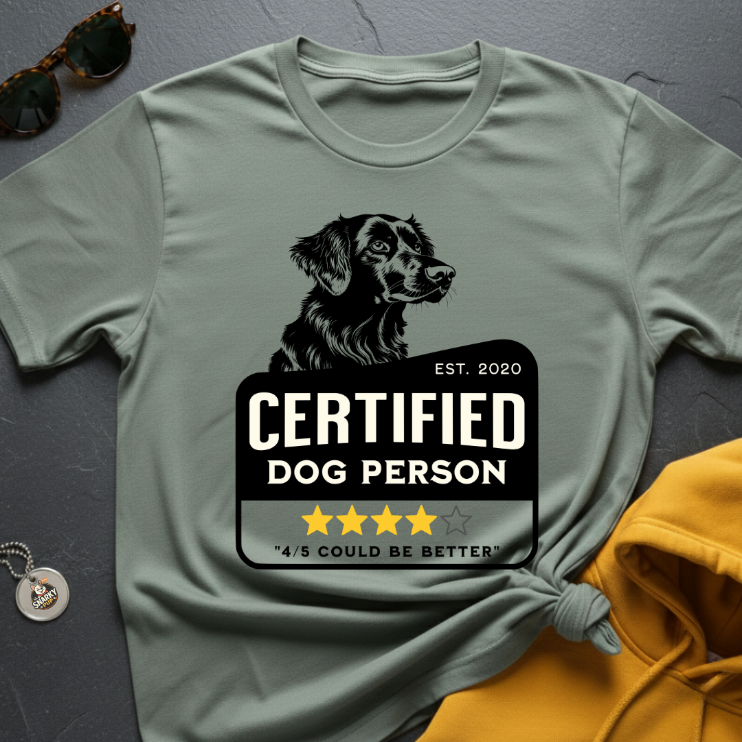 Certified Dog Person T-Shirt
