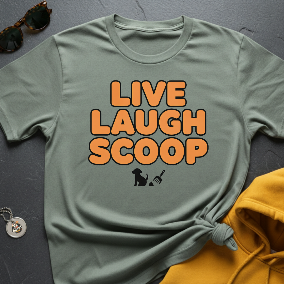 Live Laugh Scoop T-Shirt