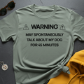 Dog Warning T-Shirt