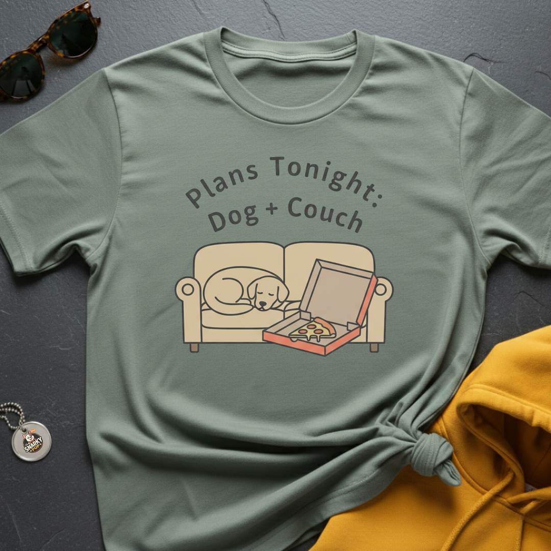 Dog Plus Couch T-Shirt