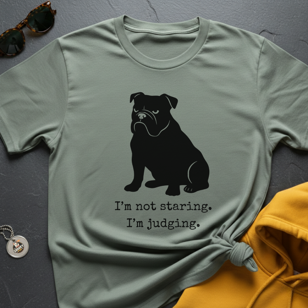Not Staring Judging T-Shirt
