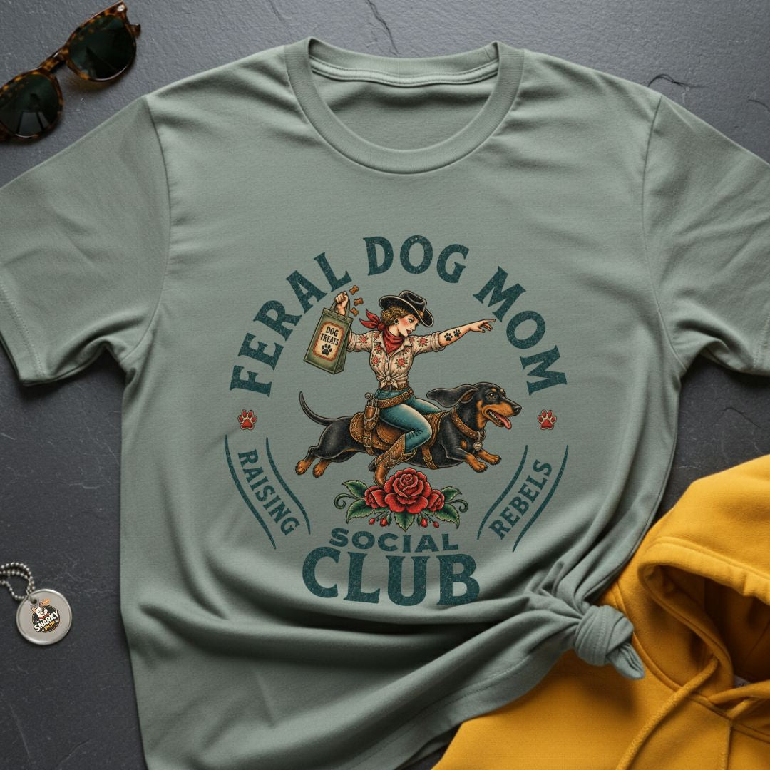 Feral Dog Mom T-Shirt