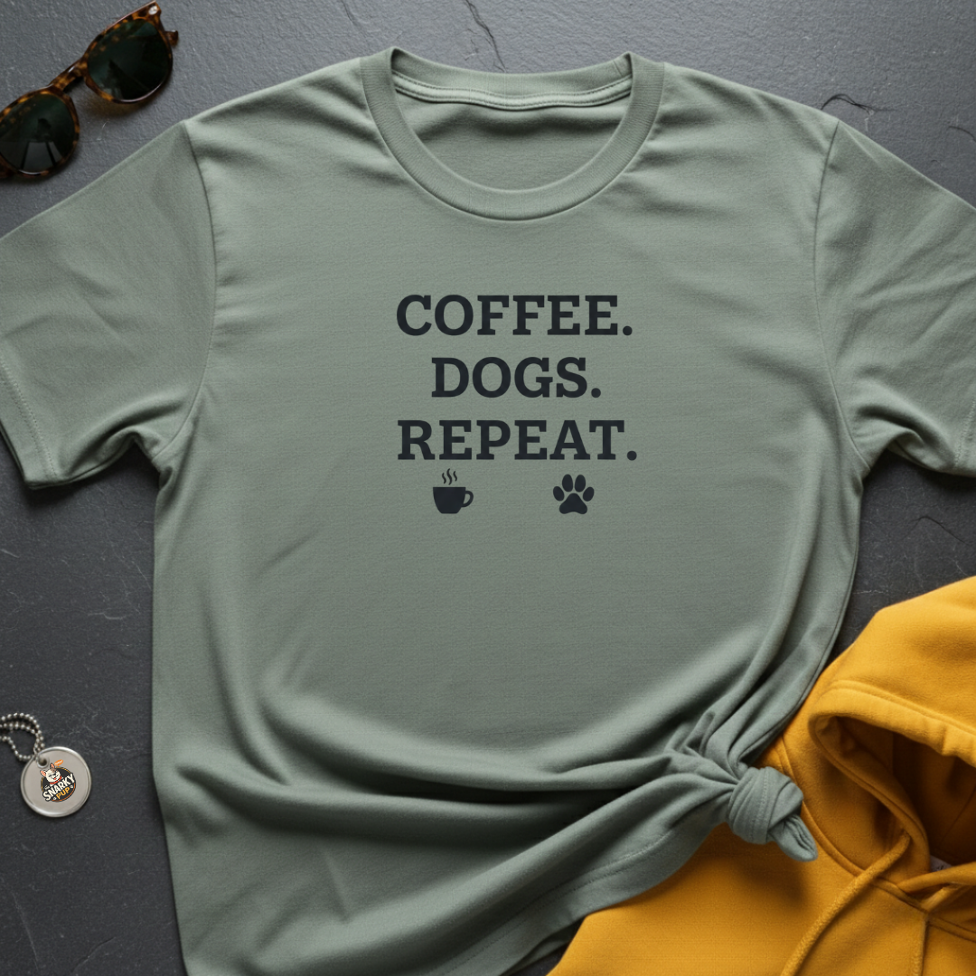 Coffee & Dogs T-Shirt