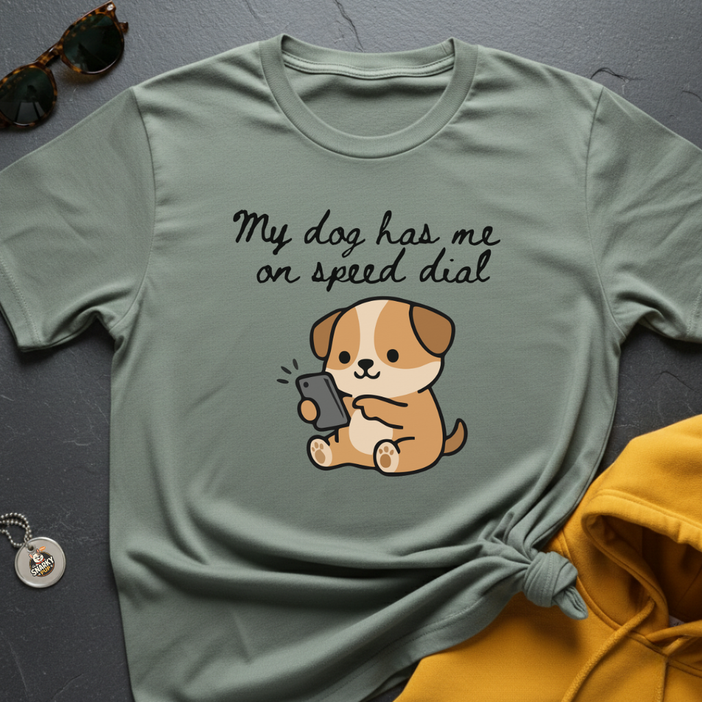 Dog On Speed Dial T-Shirt