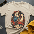 Bulldog Drool Rules T-Shirt