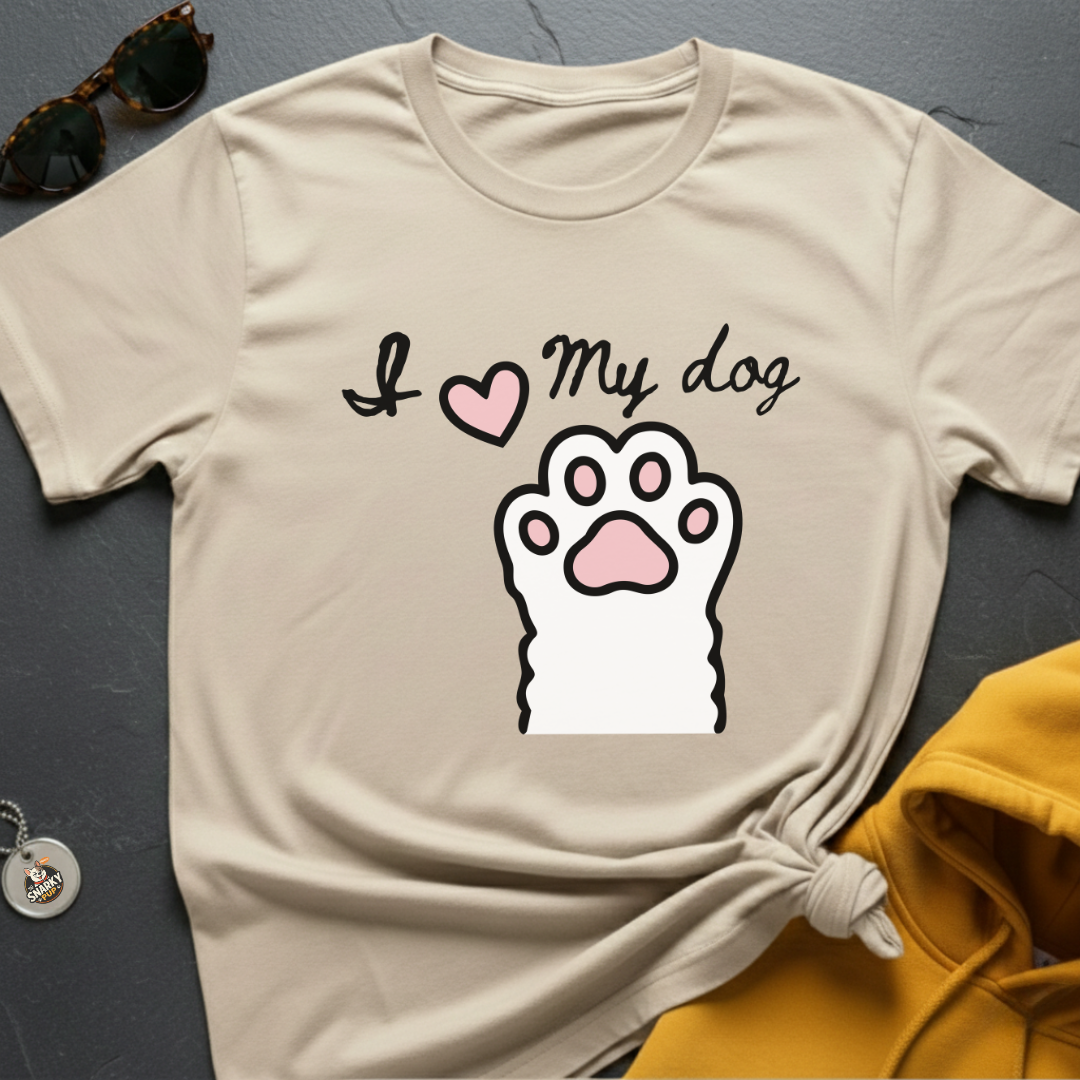 I Love My Dog T-Shirt