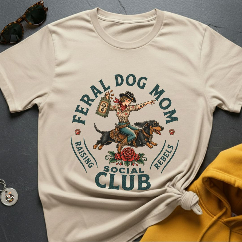 Feral Dog Mom T-Shirt