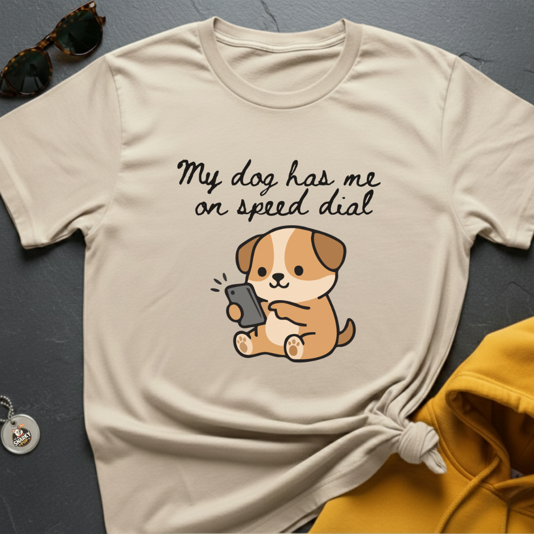 Dog On Speed Dial T-Shirt