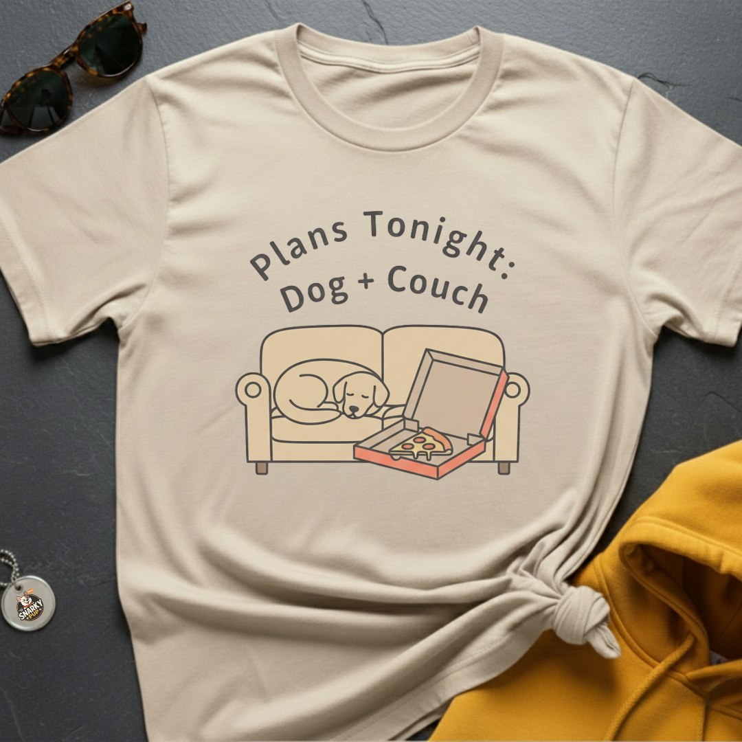 Dog Plus Couch T-Shirt
