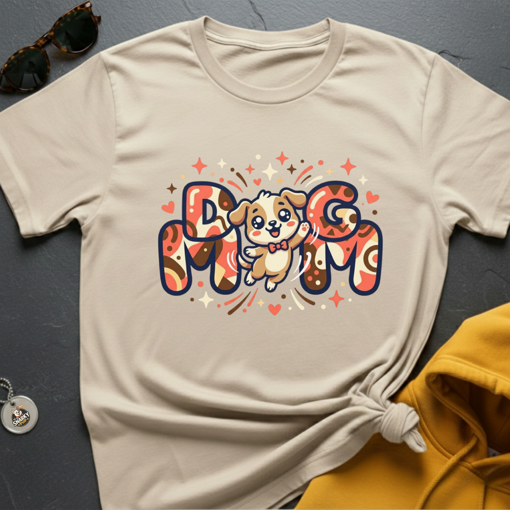 Bold Dog Mom T-Shirt