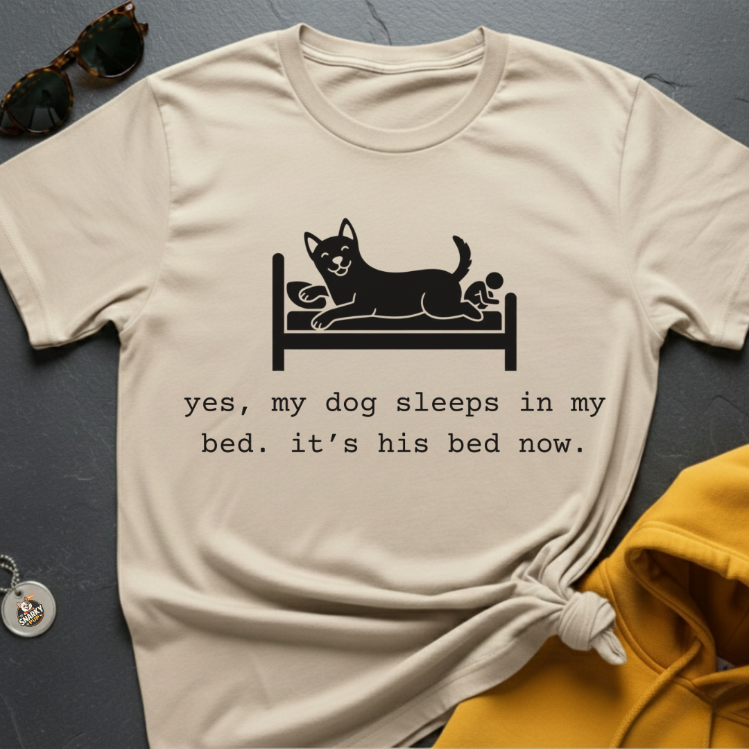 His Bed Now T-Shirt