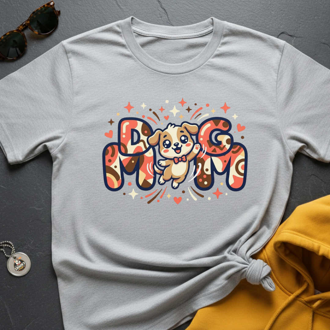 Bold Dog Mom T-Shirt