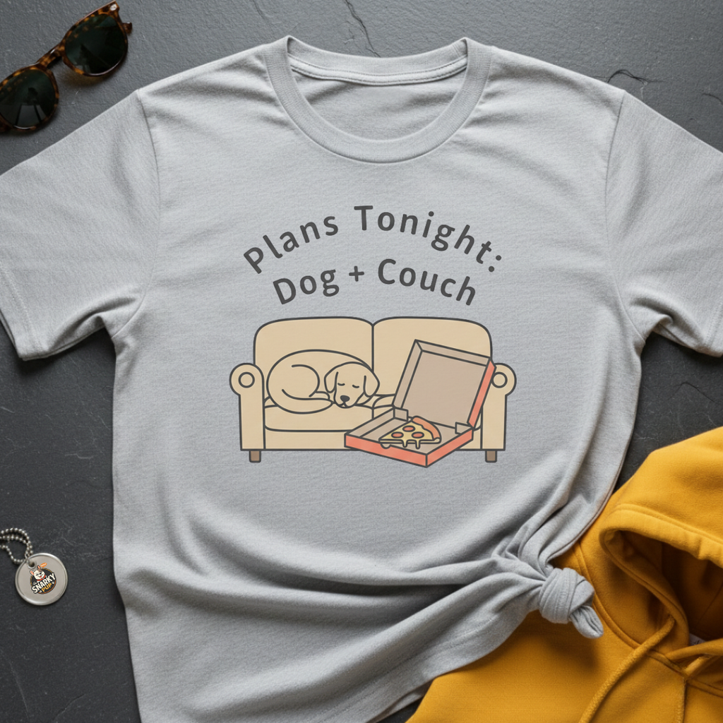 Dog Plus Couch T-Shirt