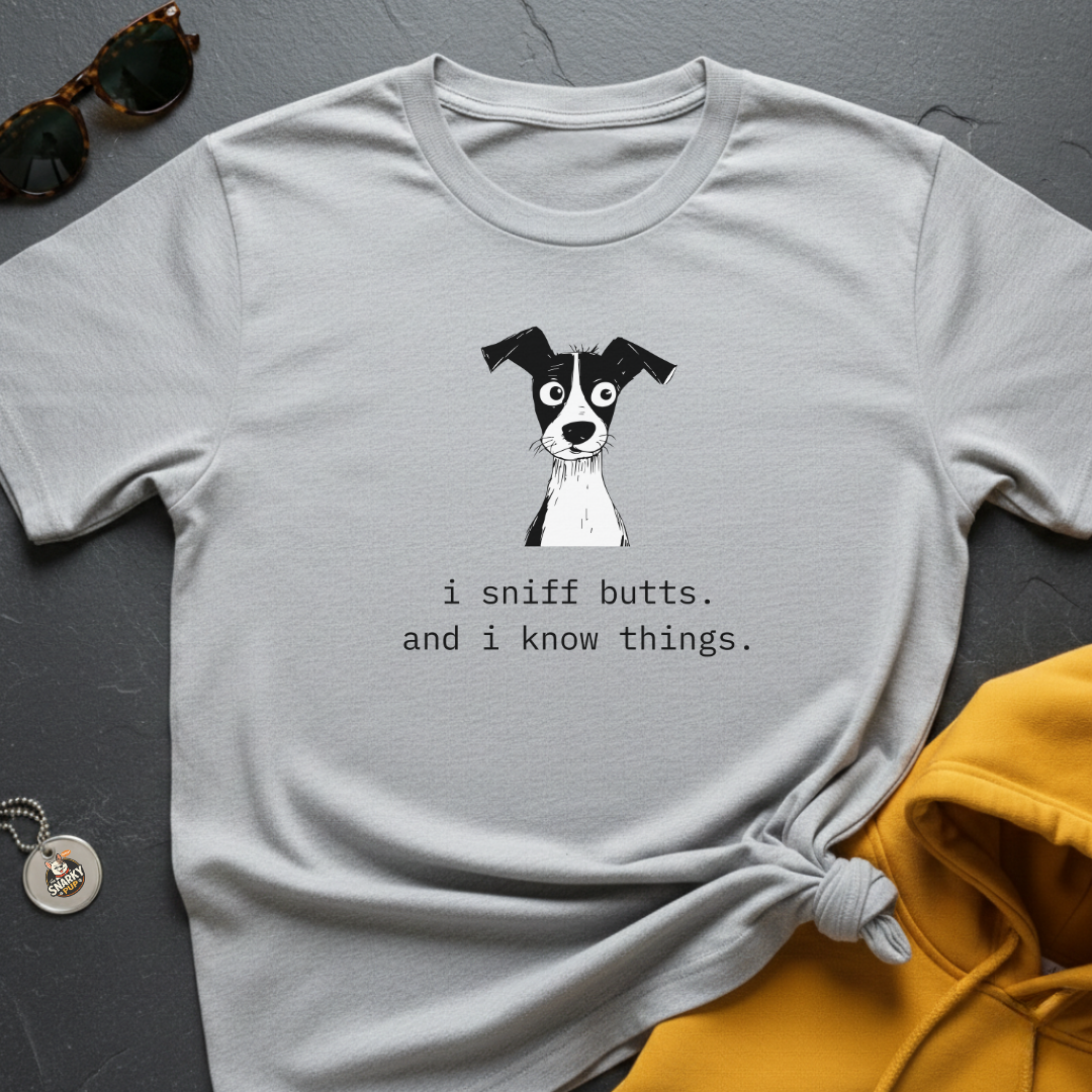 Sniff Butts Know Things T-Shirt
