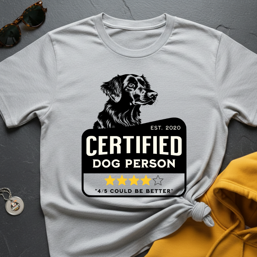 Certified Dog Person T-Shirt
