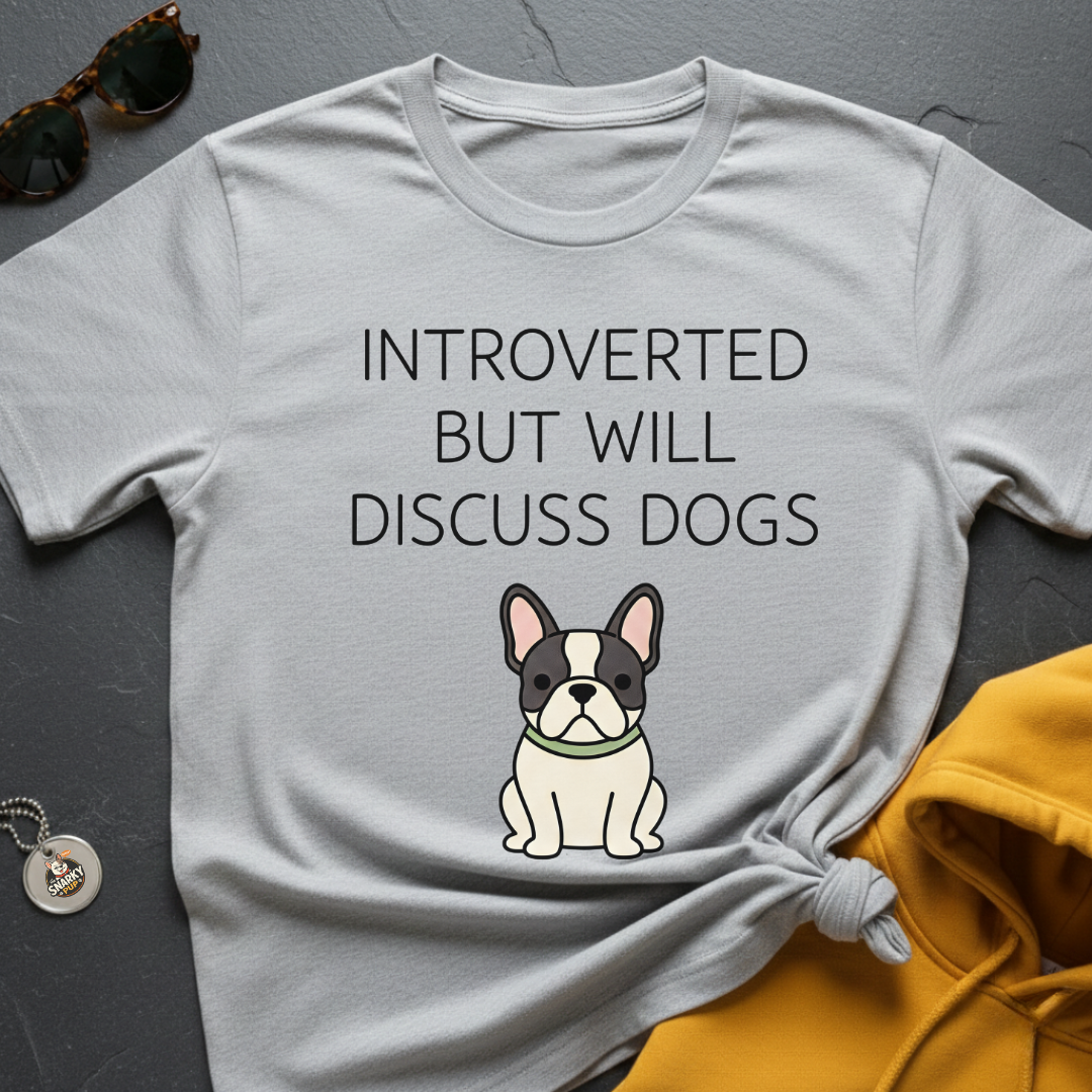 Will Discuss Dogs T-Shirt