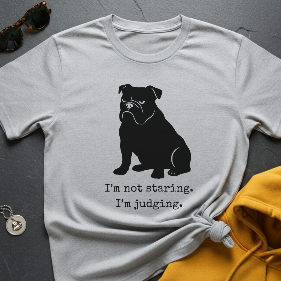 Not Staring Judging T-Shirt