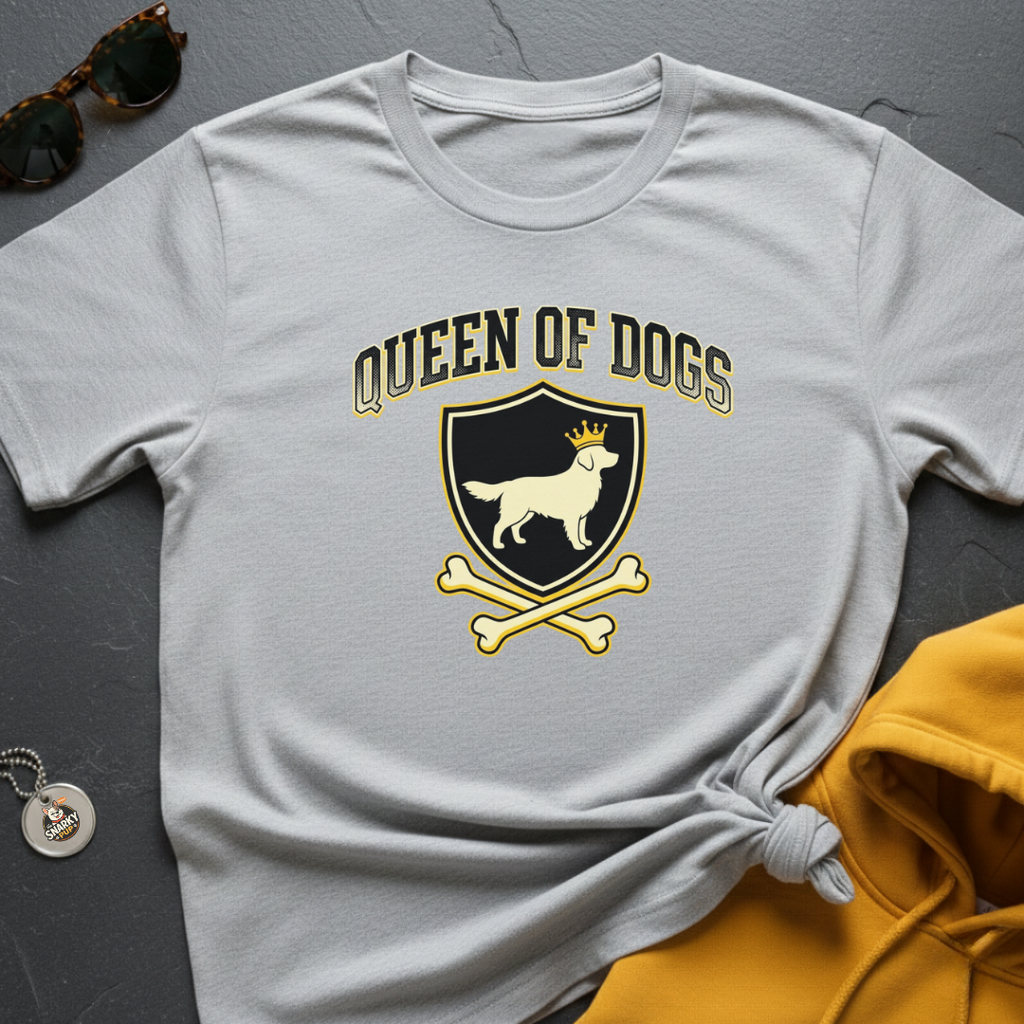 Golden Queen of Dogs T-Shirt