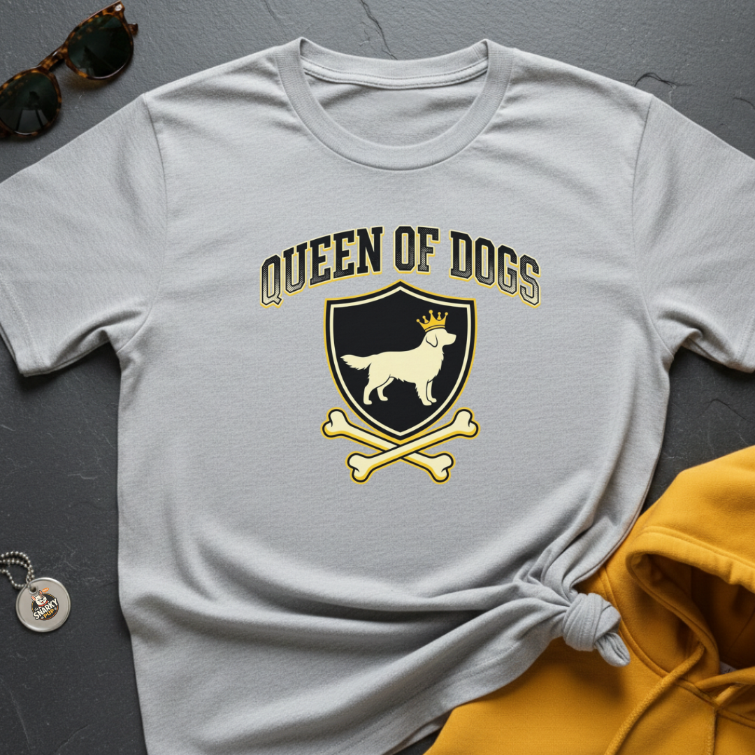Golden Queen of Dogs T-Shirt