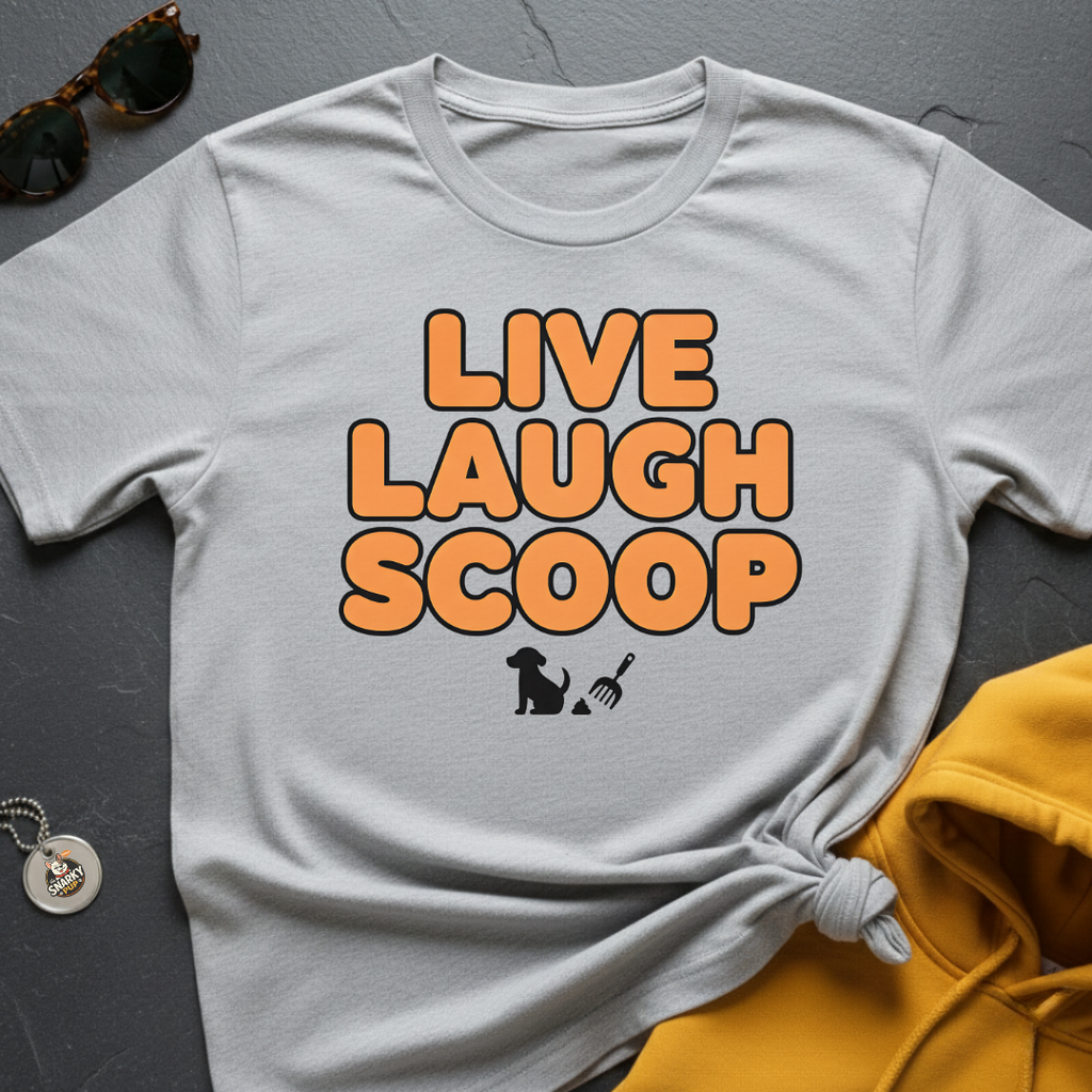 Live Laugh Scoop T-Shirt