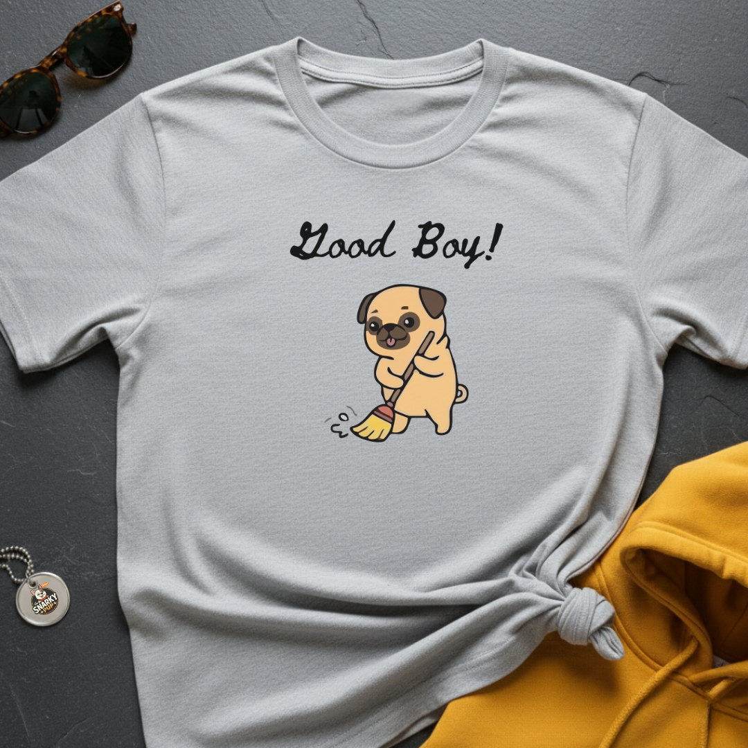 Good Boy Pug T-Shirt
