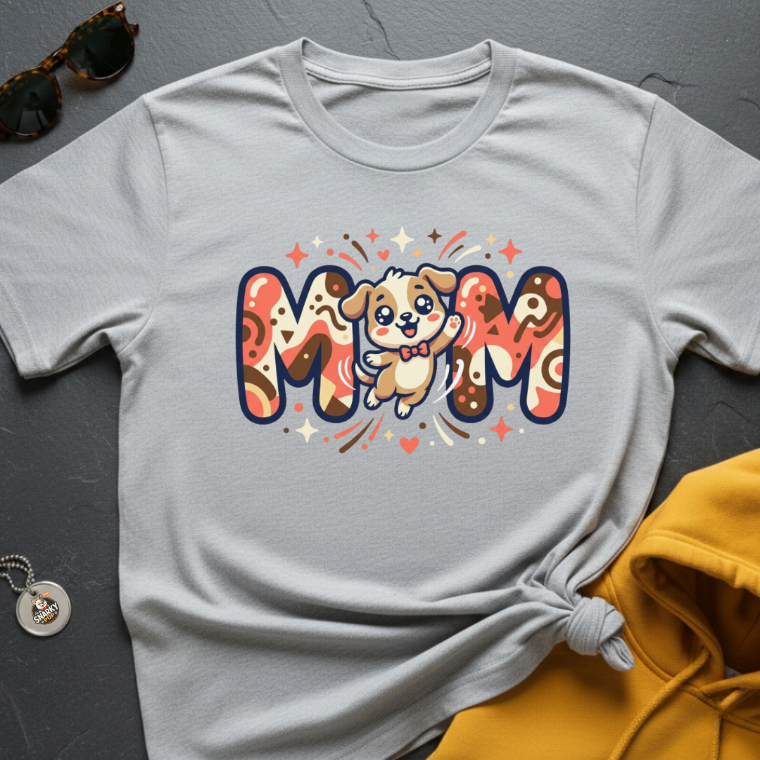 Dog Pop Mom T-Shirt