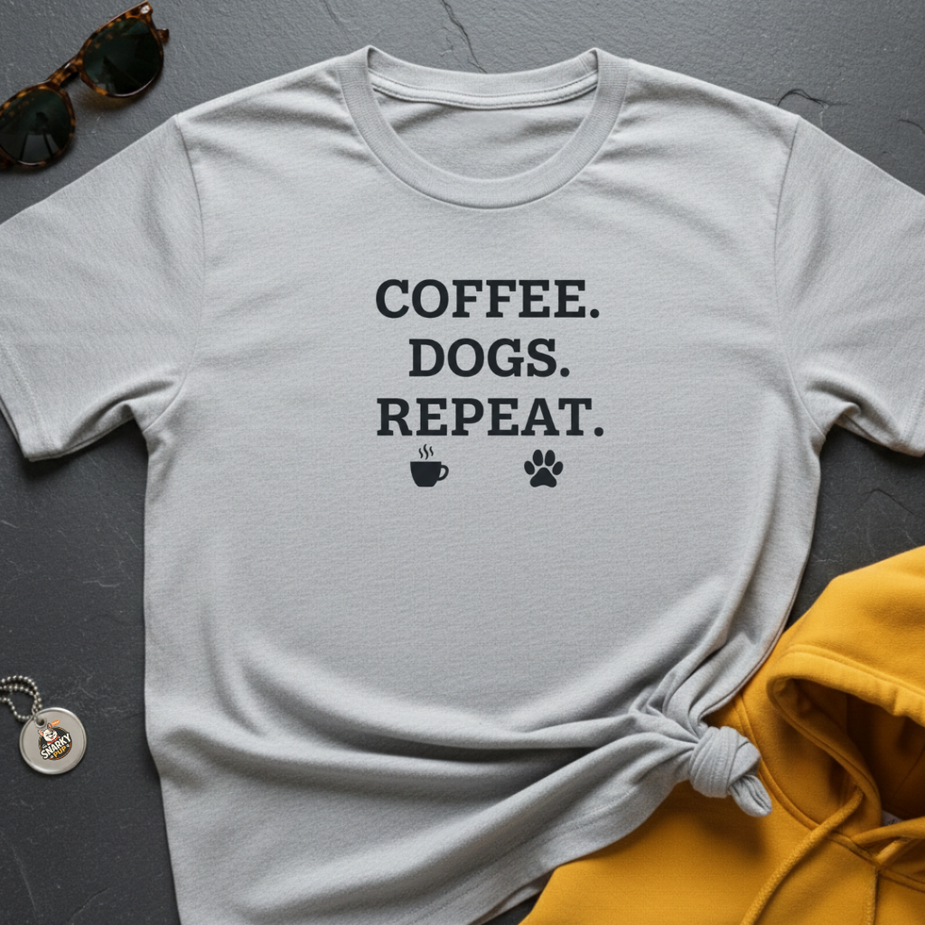 Coffee & Dogs T-Shirt