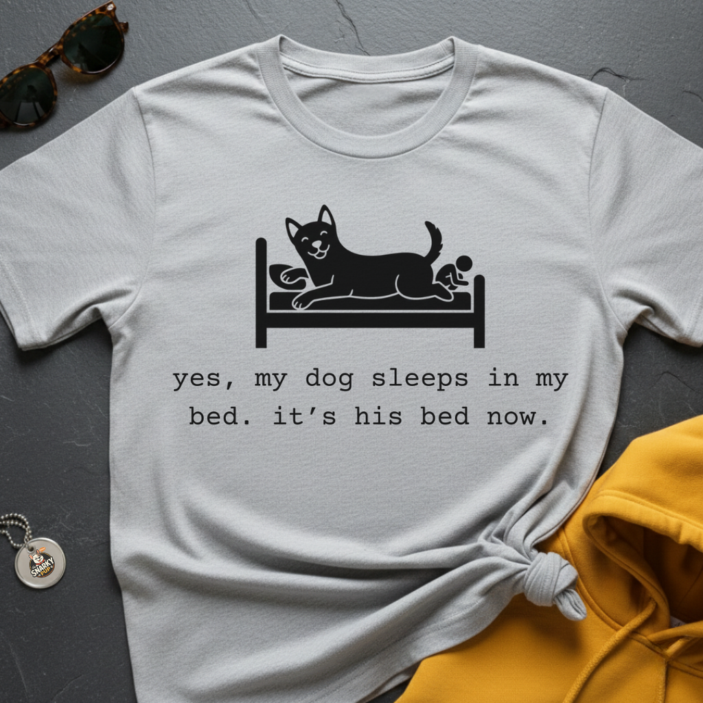 His Bed Now T-Shirt