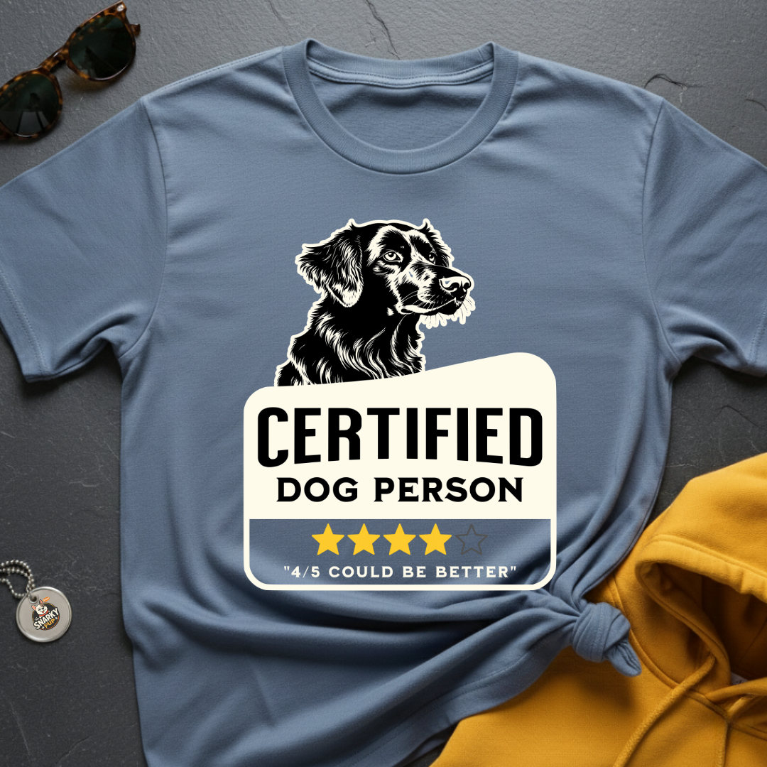 Certified Dog Person T-Shirt