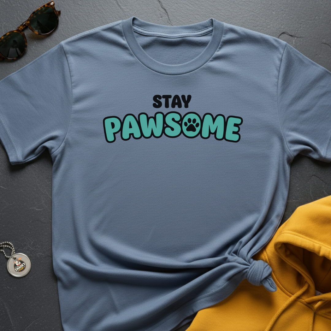 Stay Pawsome T-Shirt
