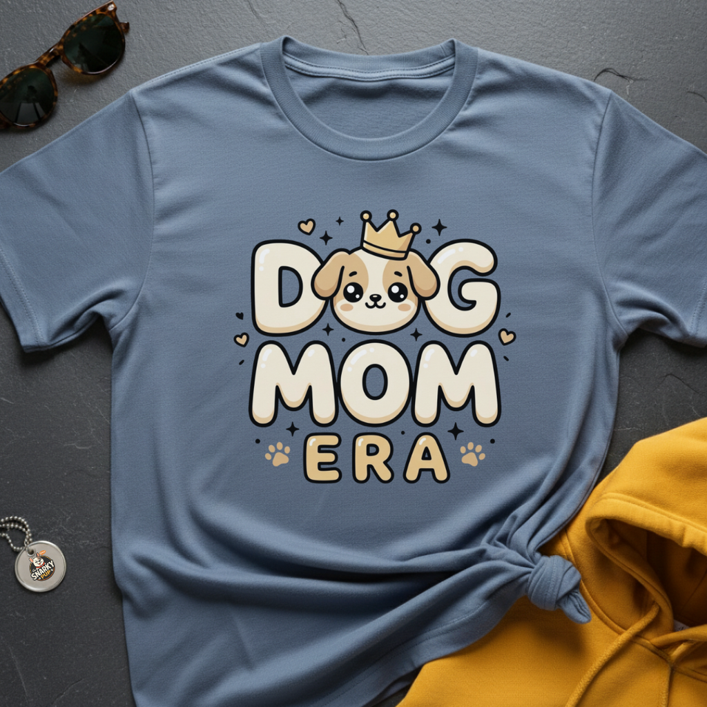 Cute Dog Mom Era T-Shirt