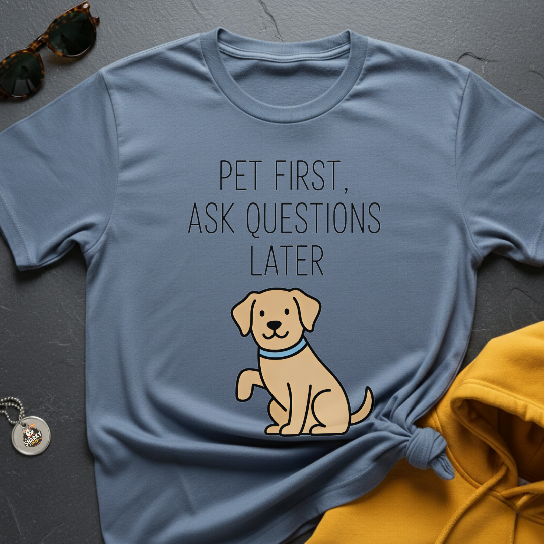 Questions Later T-Shirt