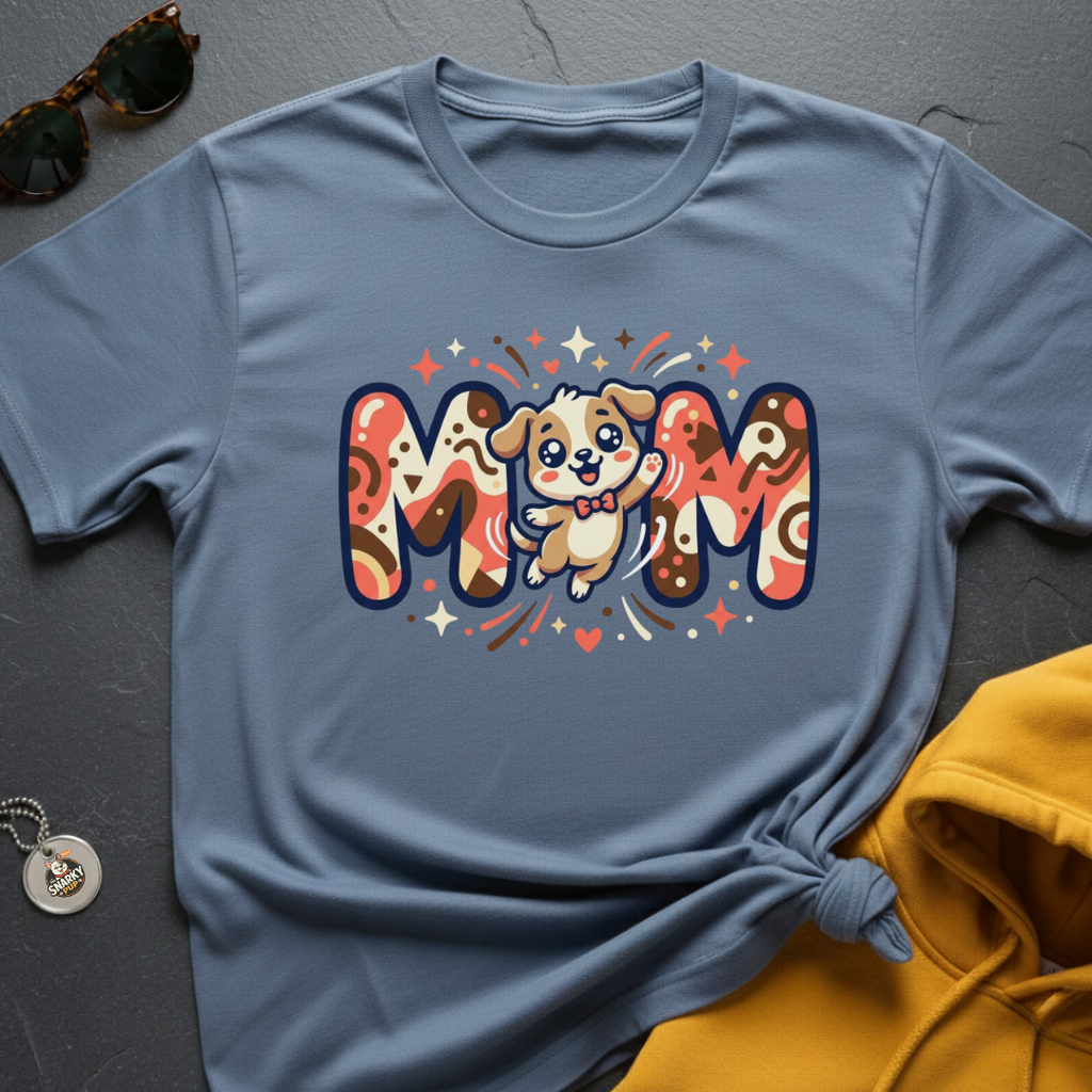 Dog Pop Mom T-Shirt