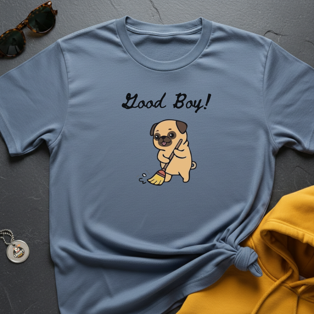 Good Boy Pug T-Shirt