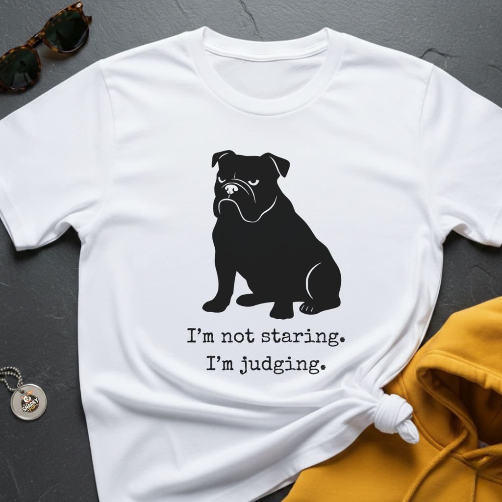 Not Staring Judging T-Shirt
