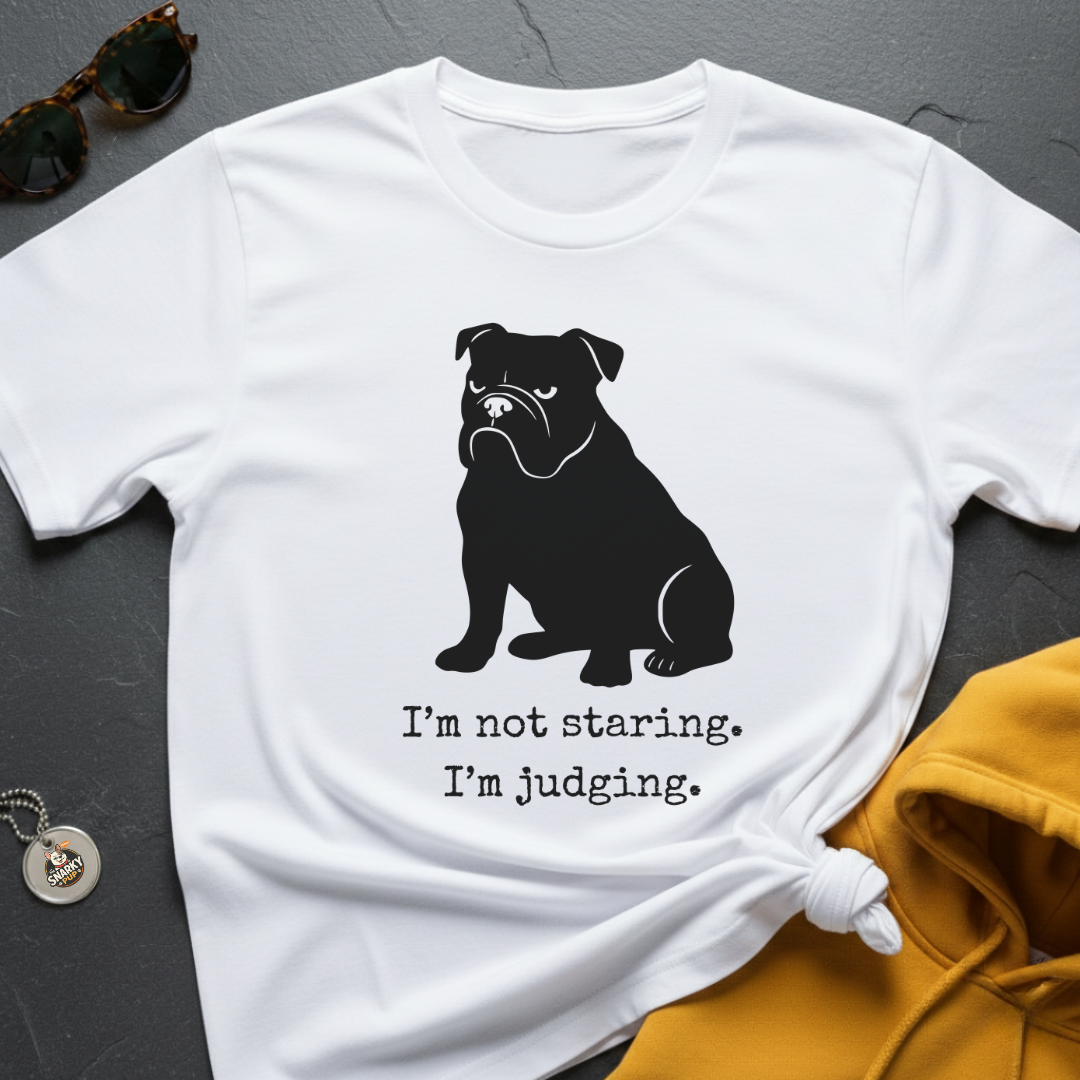 Not Staring Judging T-Shirt