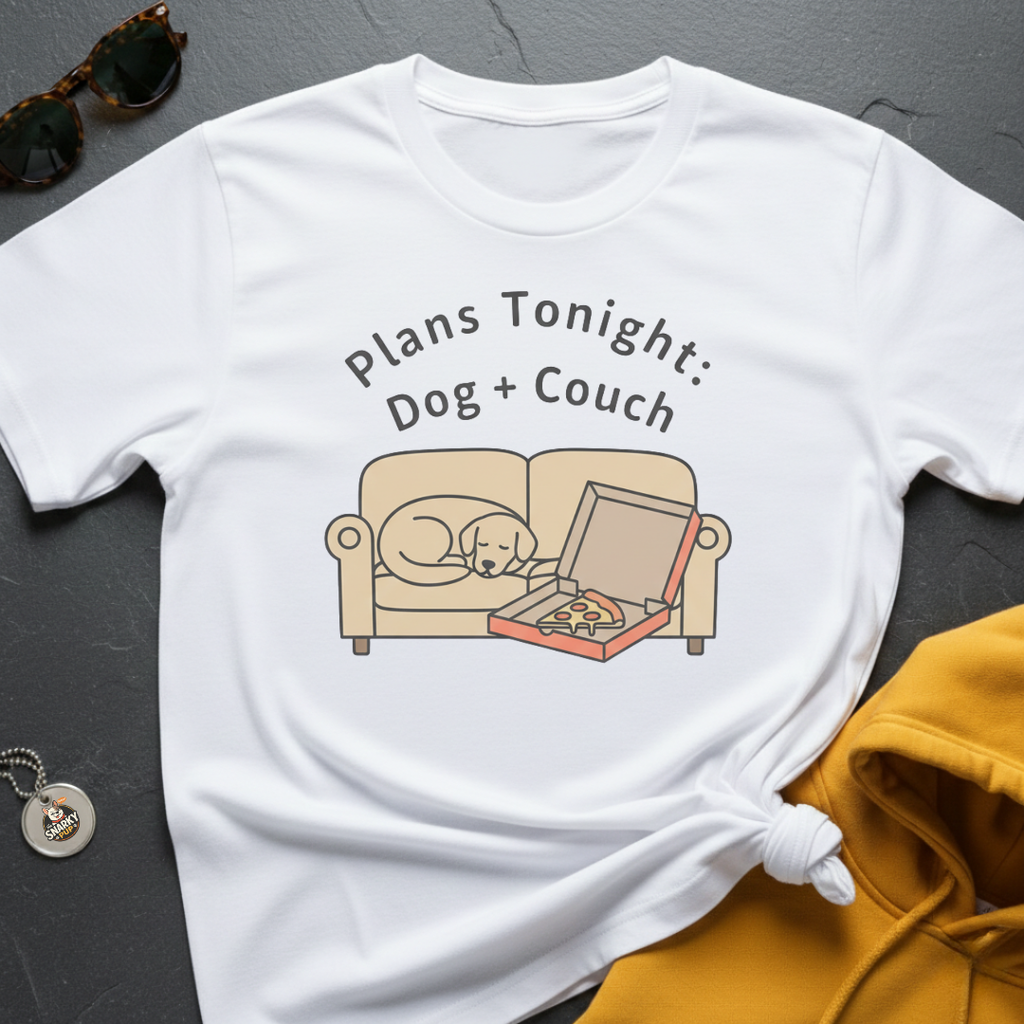 Dog Plus Couch T-Shirt