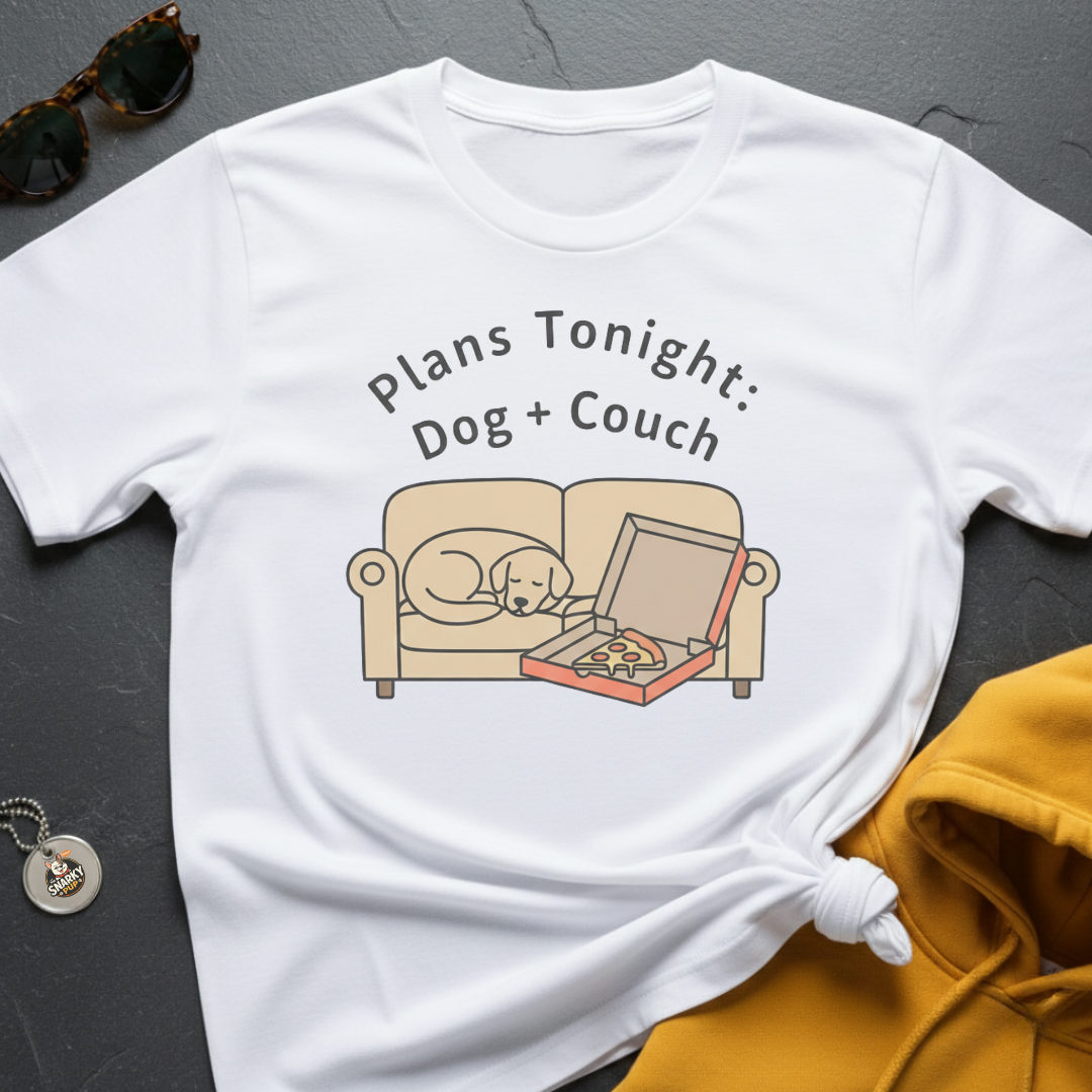 Dog Plus Couch T-Shirt
