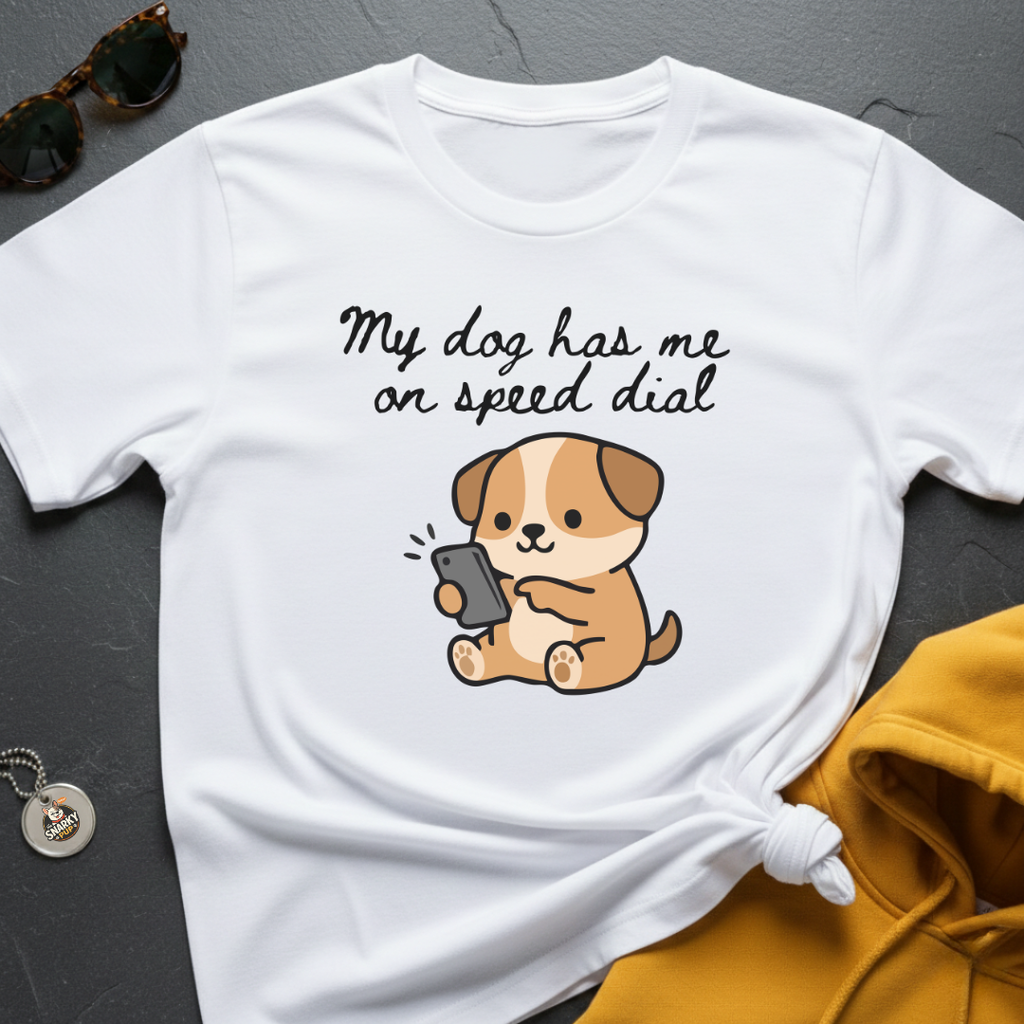 Dog On Speed Dial T-Shirt
